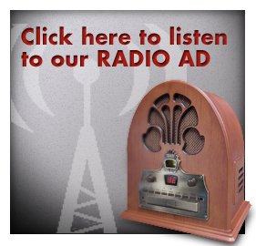 Click the radio to hear our ad